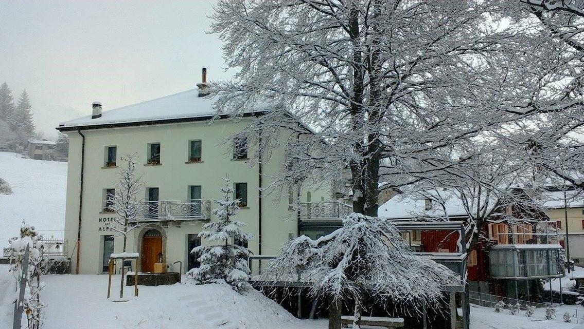 Hotel Des Alpes Dalpe Exterior foto